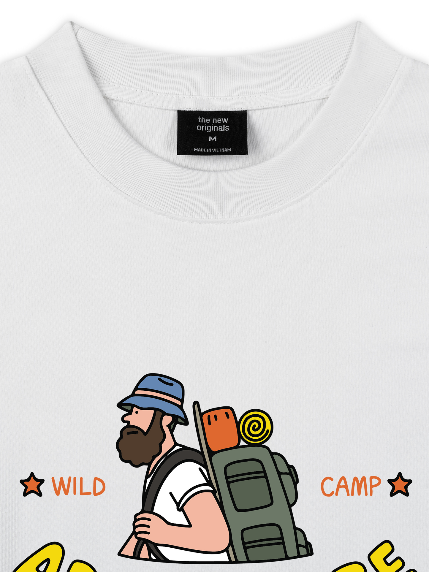 Áo Thun Relaxed Fit Adventure Wild Camp