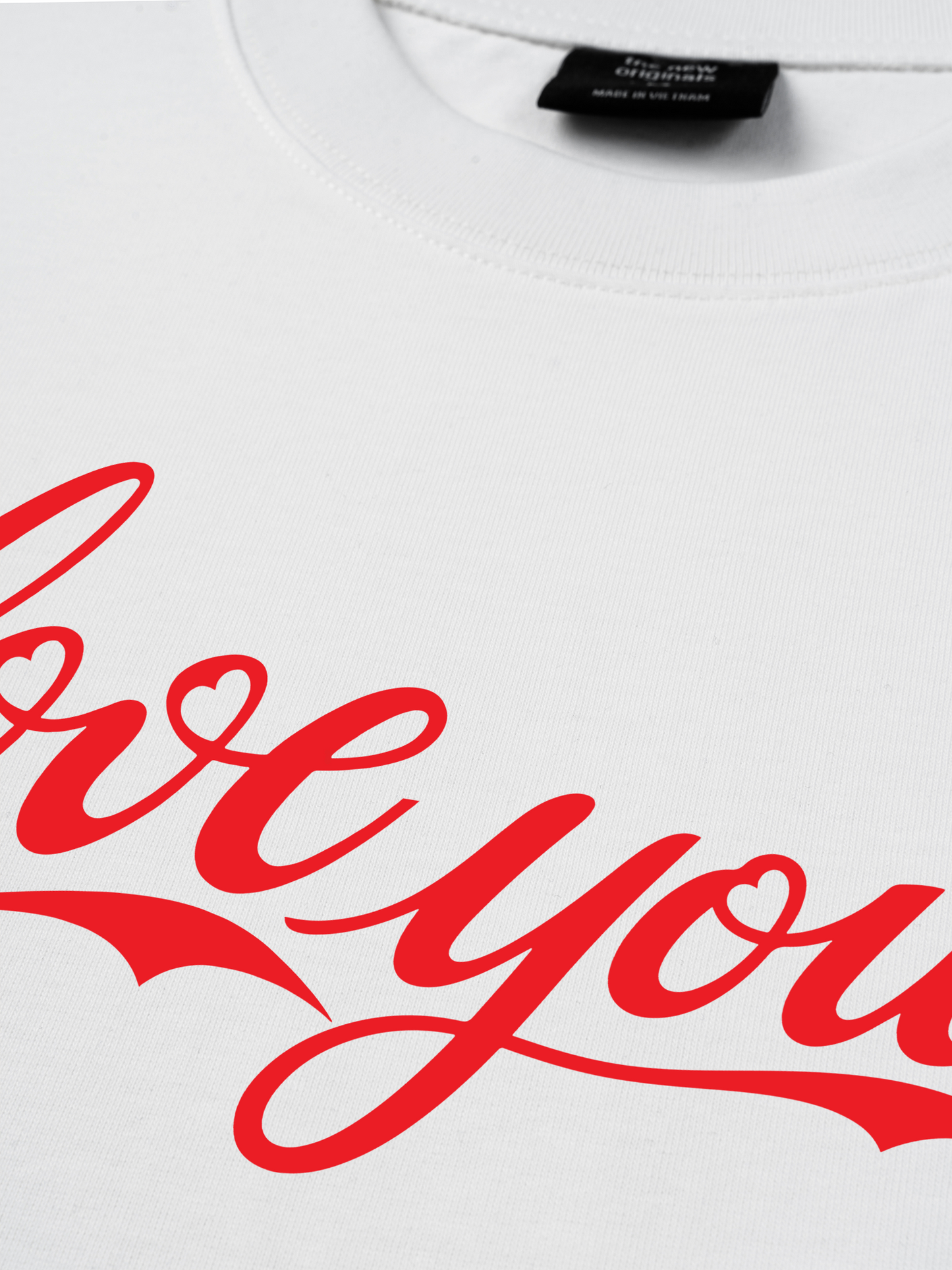 Áo Thun Relaxed Fit Love You