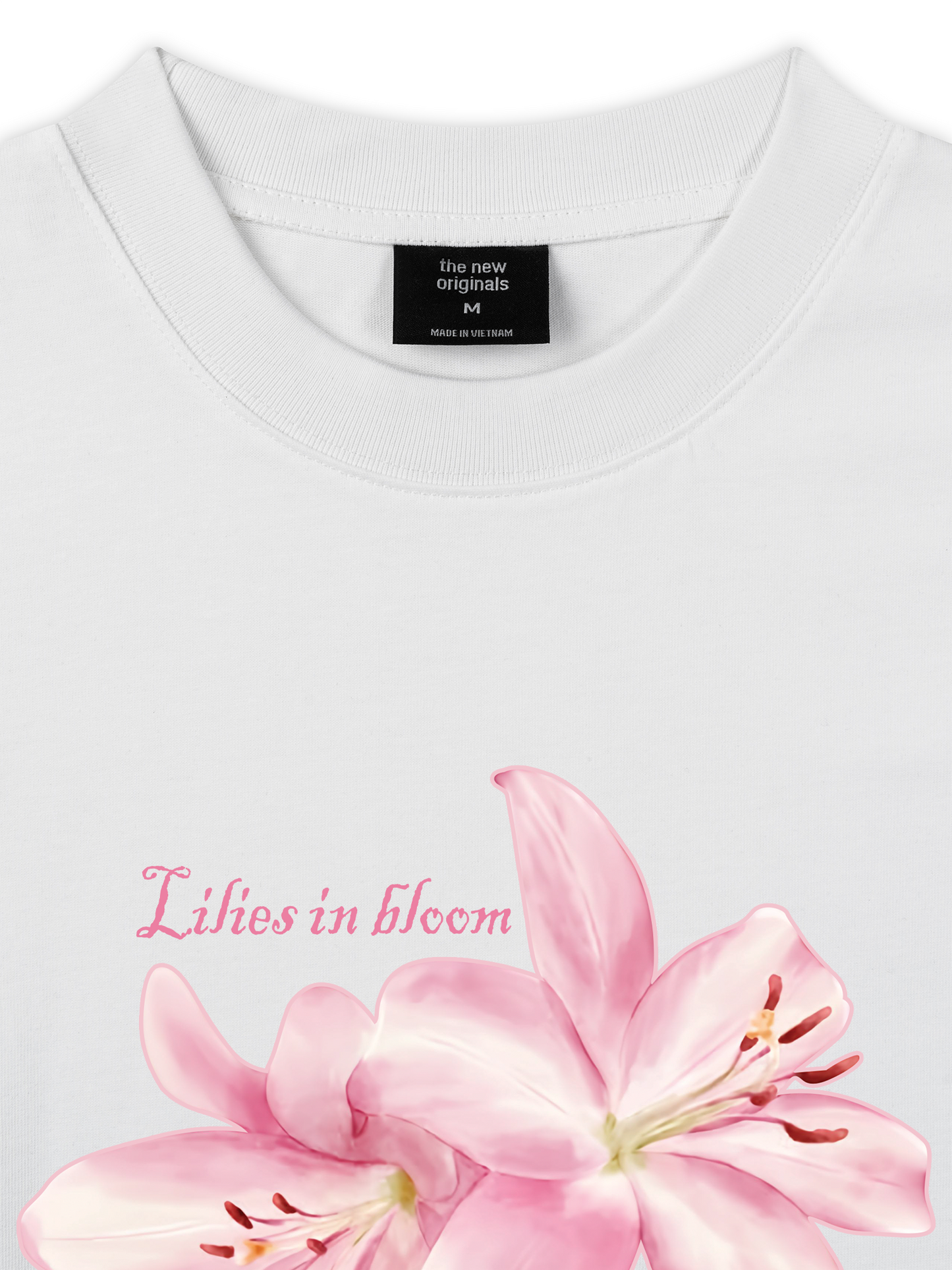 Áo Thun Relaxed Fit Lilies in Bloom