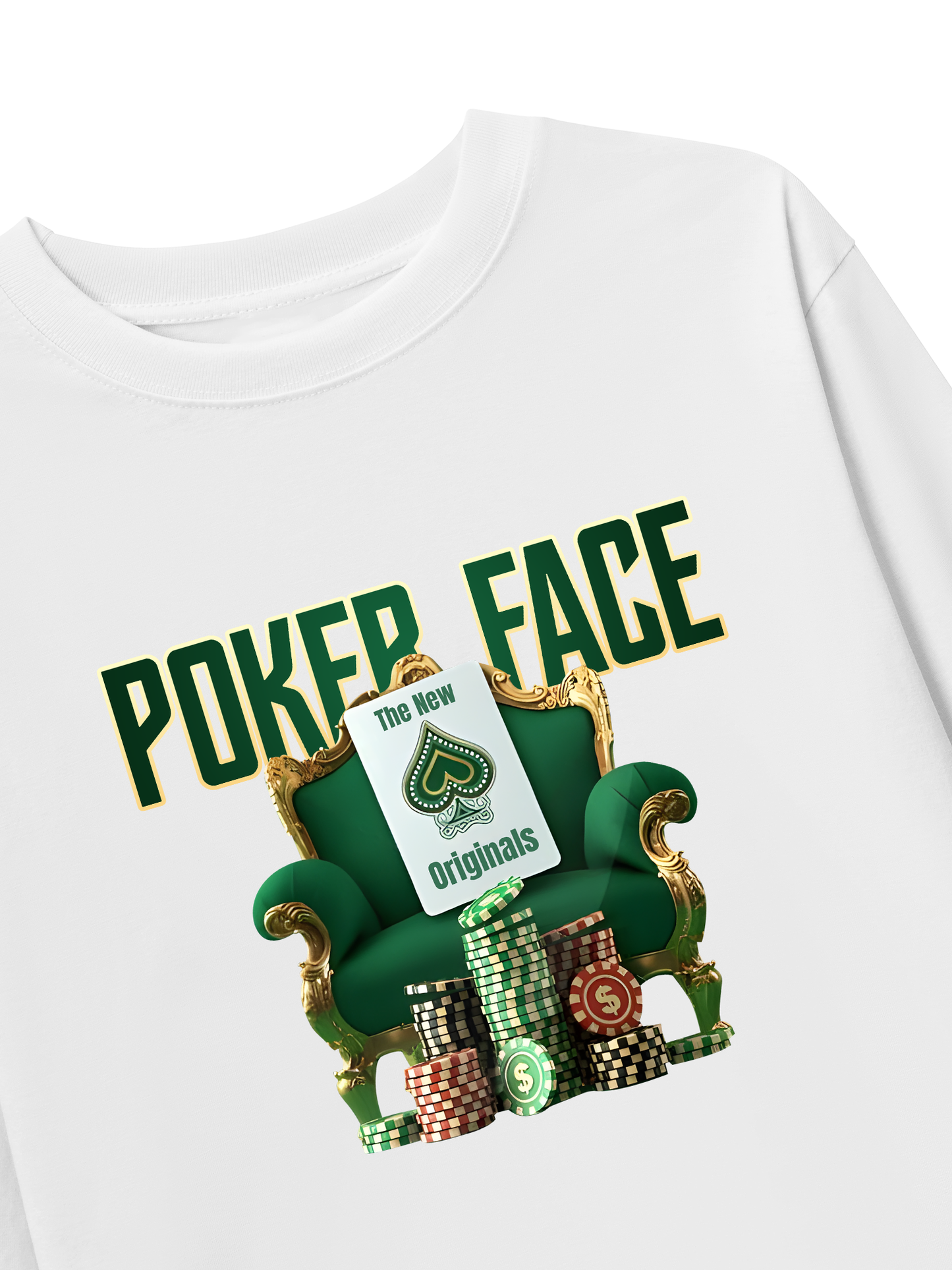 Áo Thun Dài Tay Lucky Poker Face