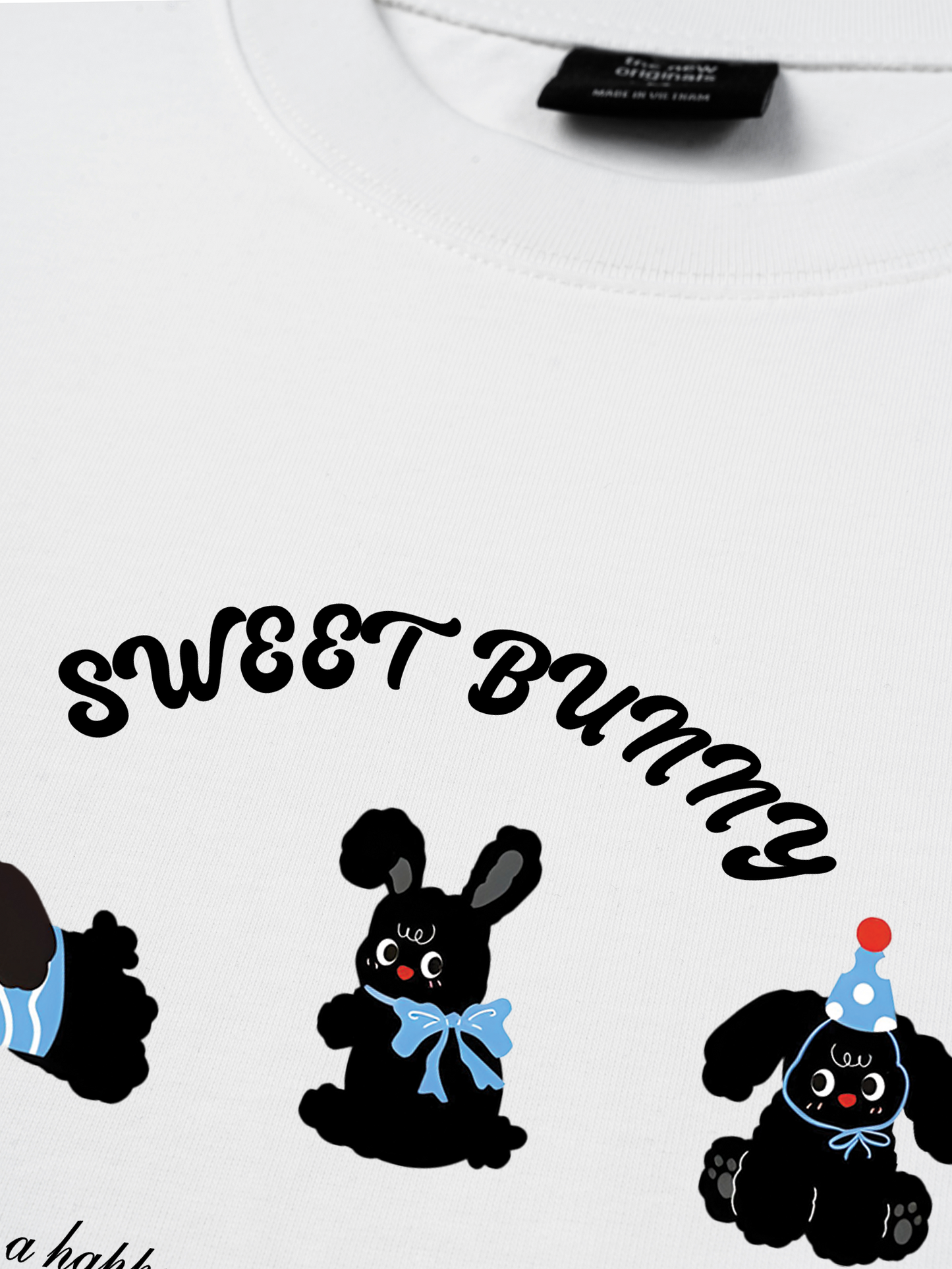 Áo Thun Relaxed Fit Sweet Bunny