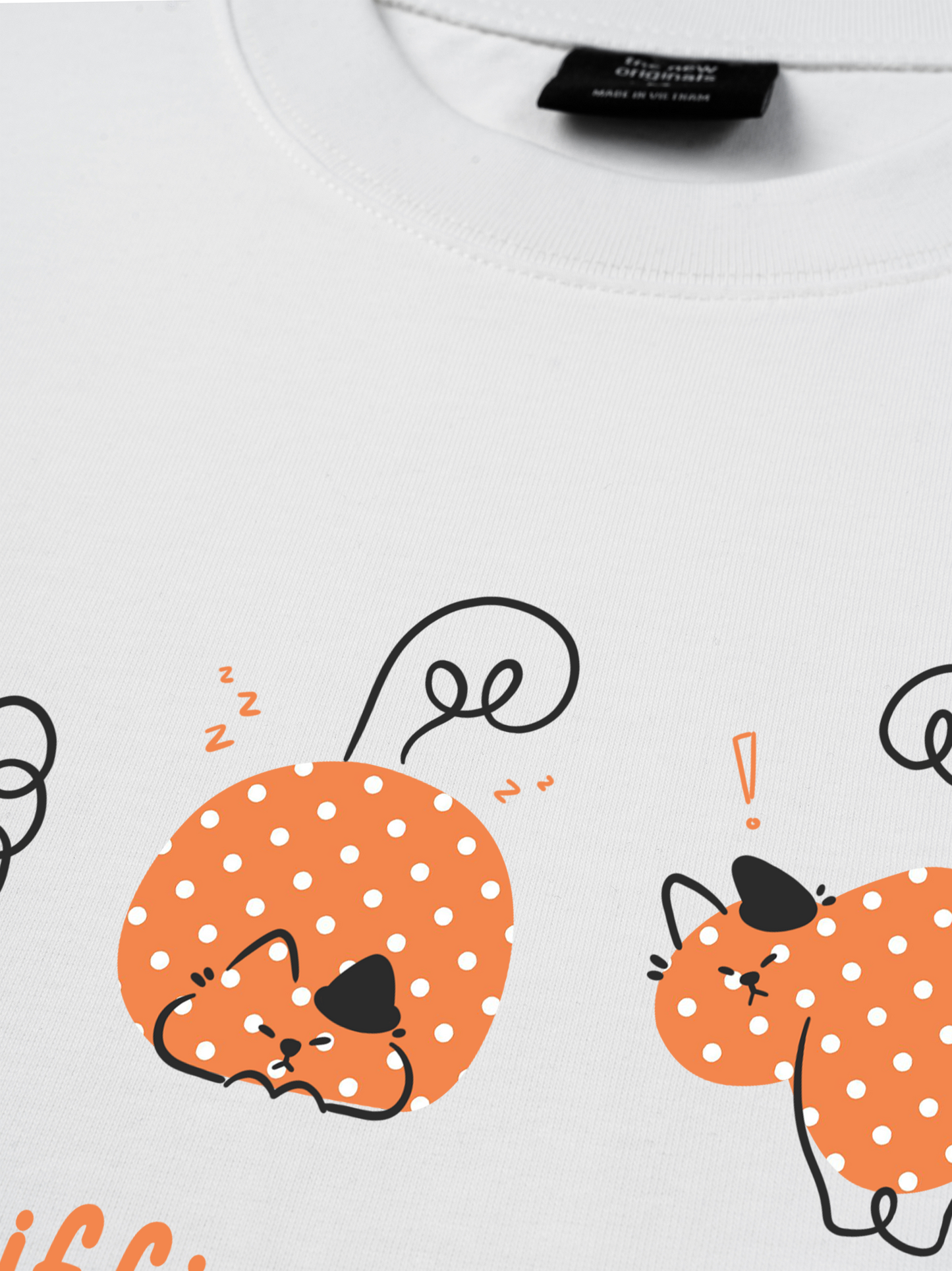 Áo Thun Relaxed Fit Daily Cuties Your Diffirent Mood