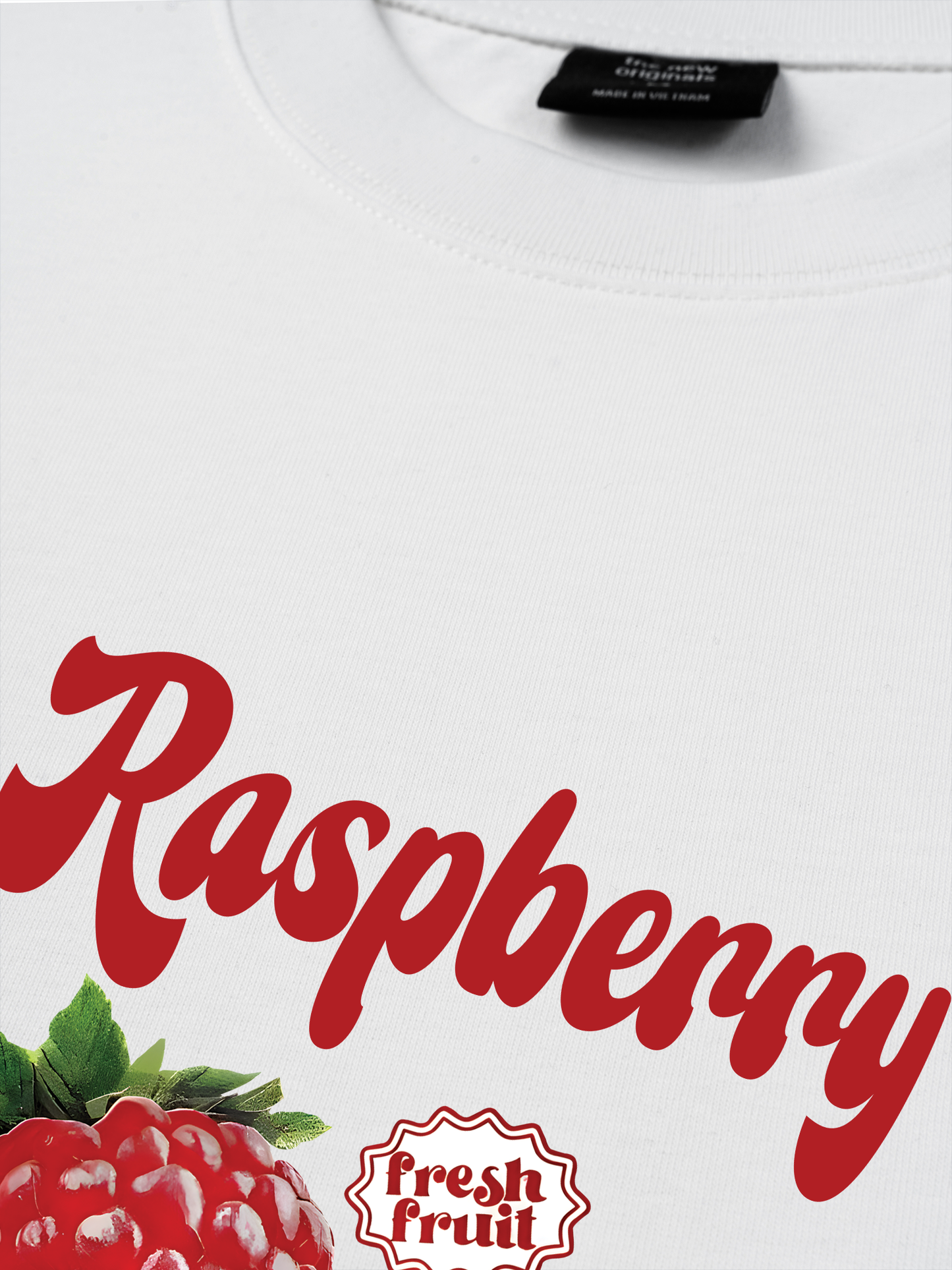 Áo Thun Relaxed Fit Summer Vibes Raspberry