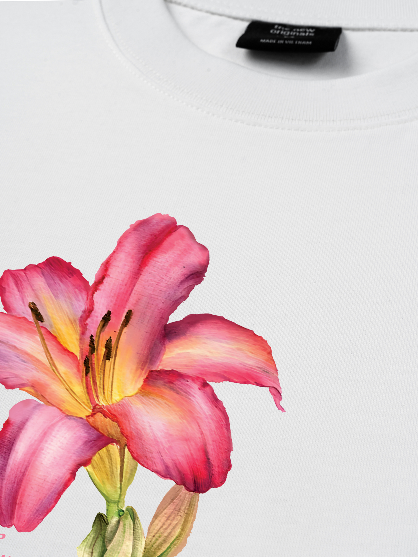 Áo Thun Relaxed Fit Lily Language