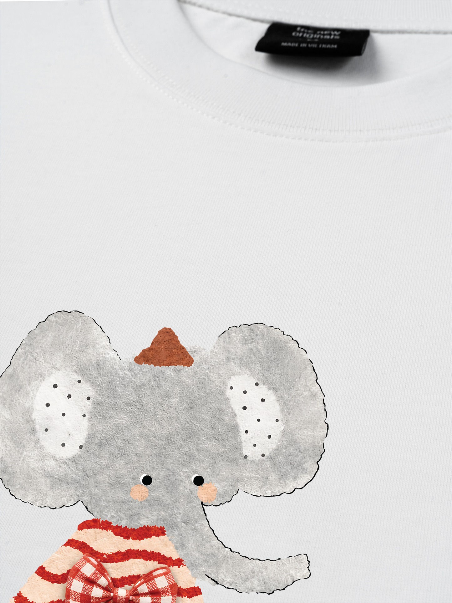 Áo Thun Relaxed Fit The Little Bow Elephant