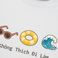 Áo Thun Relaxed Fit Không Thích Đi Làm