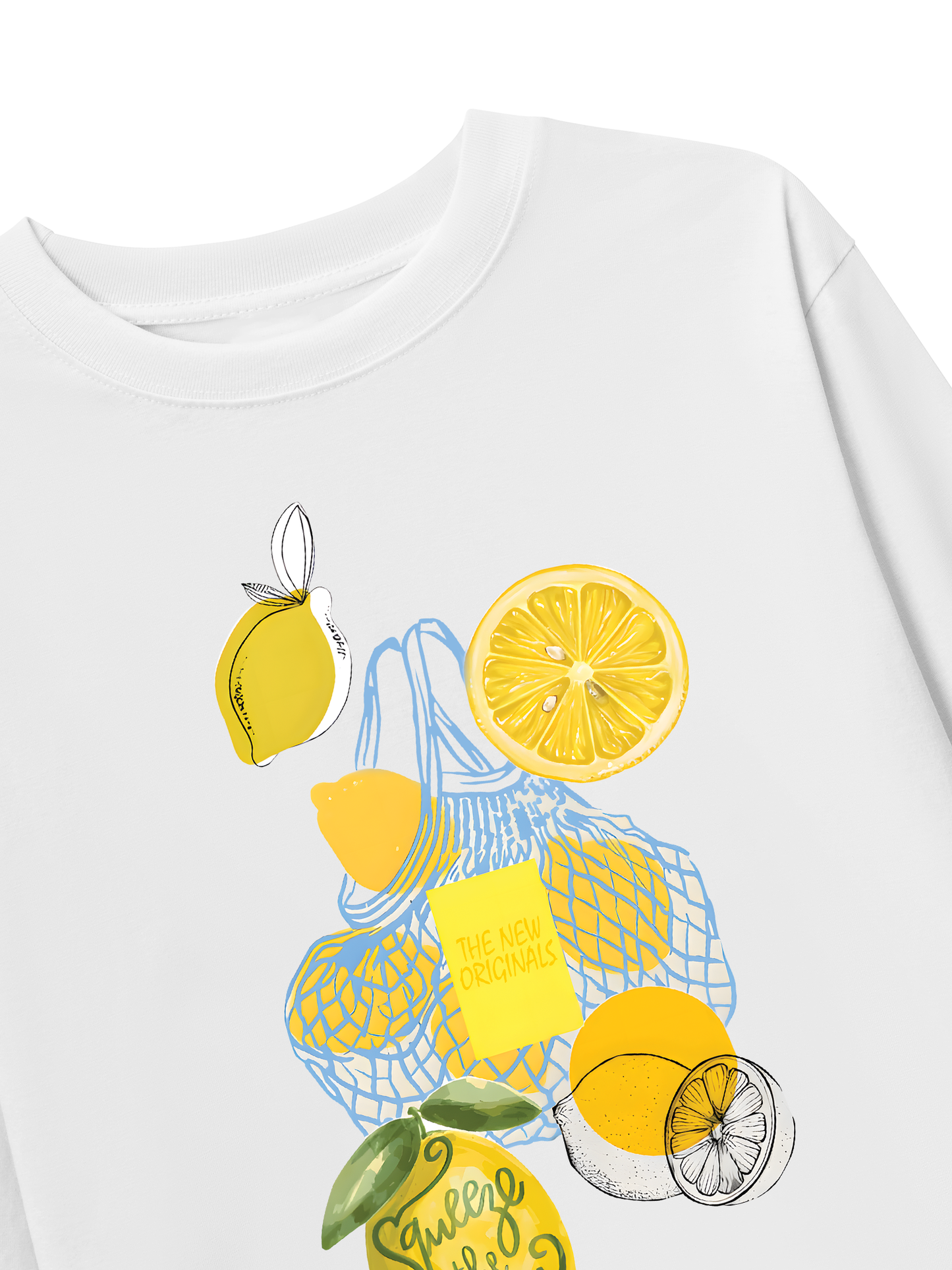 Áo Thun Dài Tay Summer Vibes Lemon Shopping