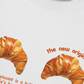 Áo Thun Relaxed Fit Croissant Quote