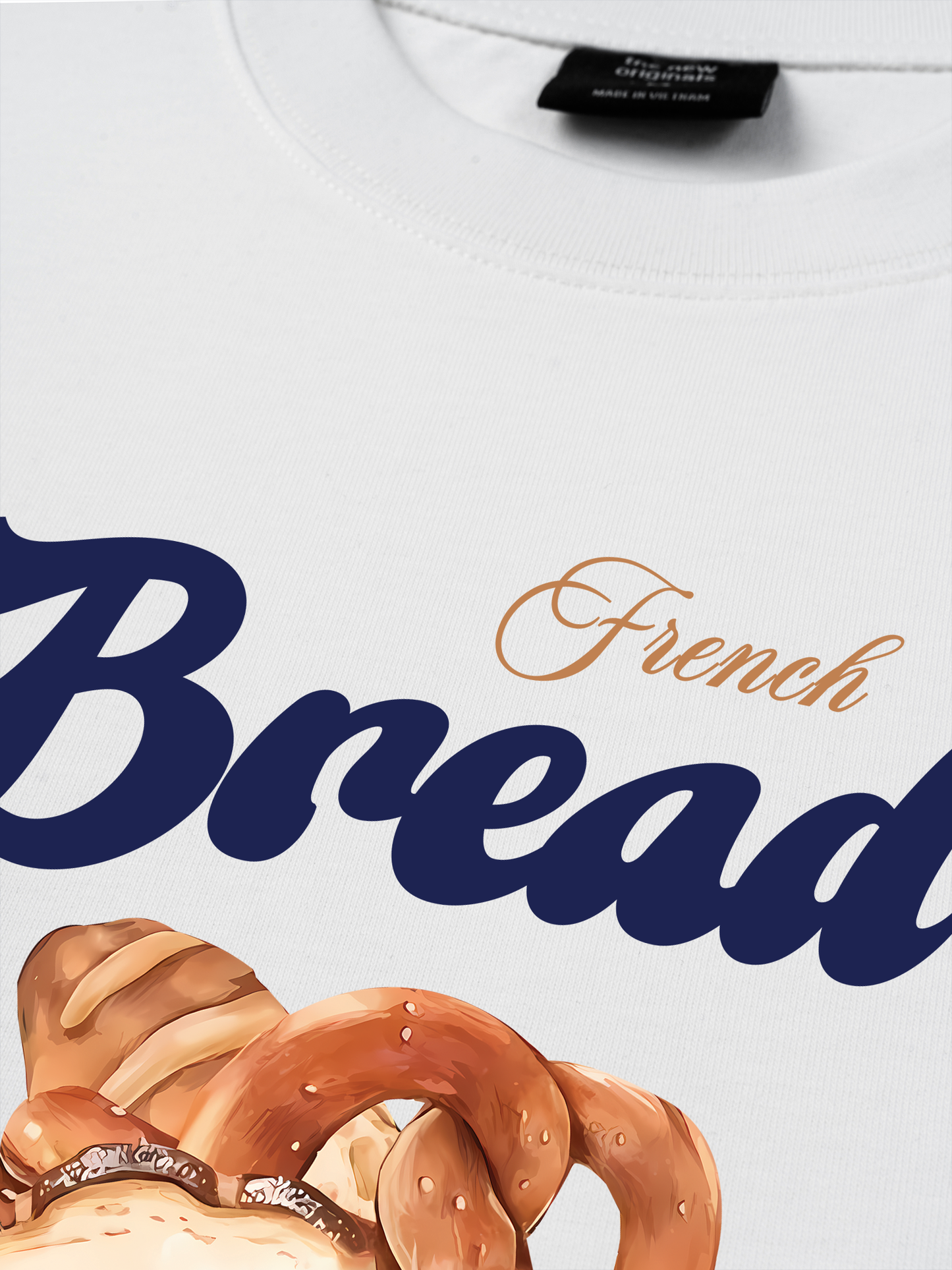 Áo Thun Relaxed Fit Sweet Pastry Tasty Bread