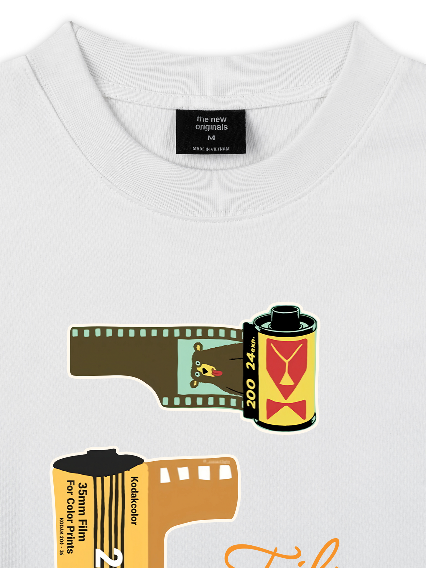 Áo Thun Relaxed Fit Film Vibes