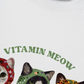 Áo Thun Relaxed Fit Vitamin Meow