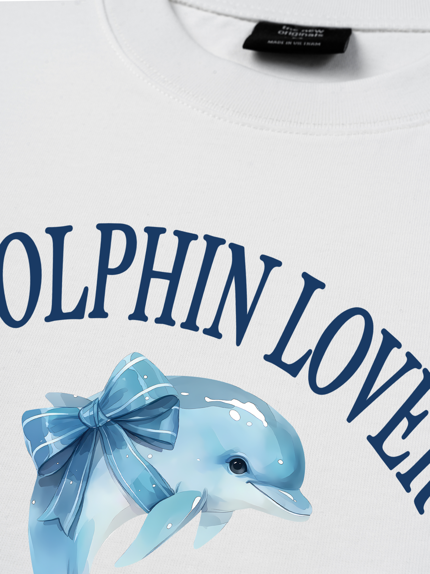 Áo Thun Relaxed Fit Ocean Dolphin Lover