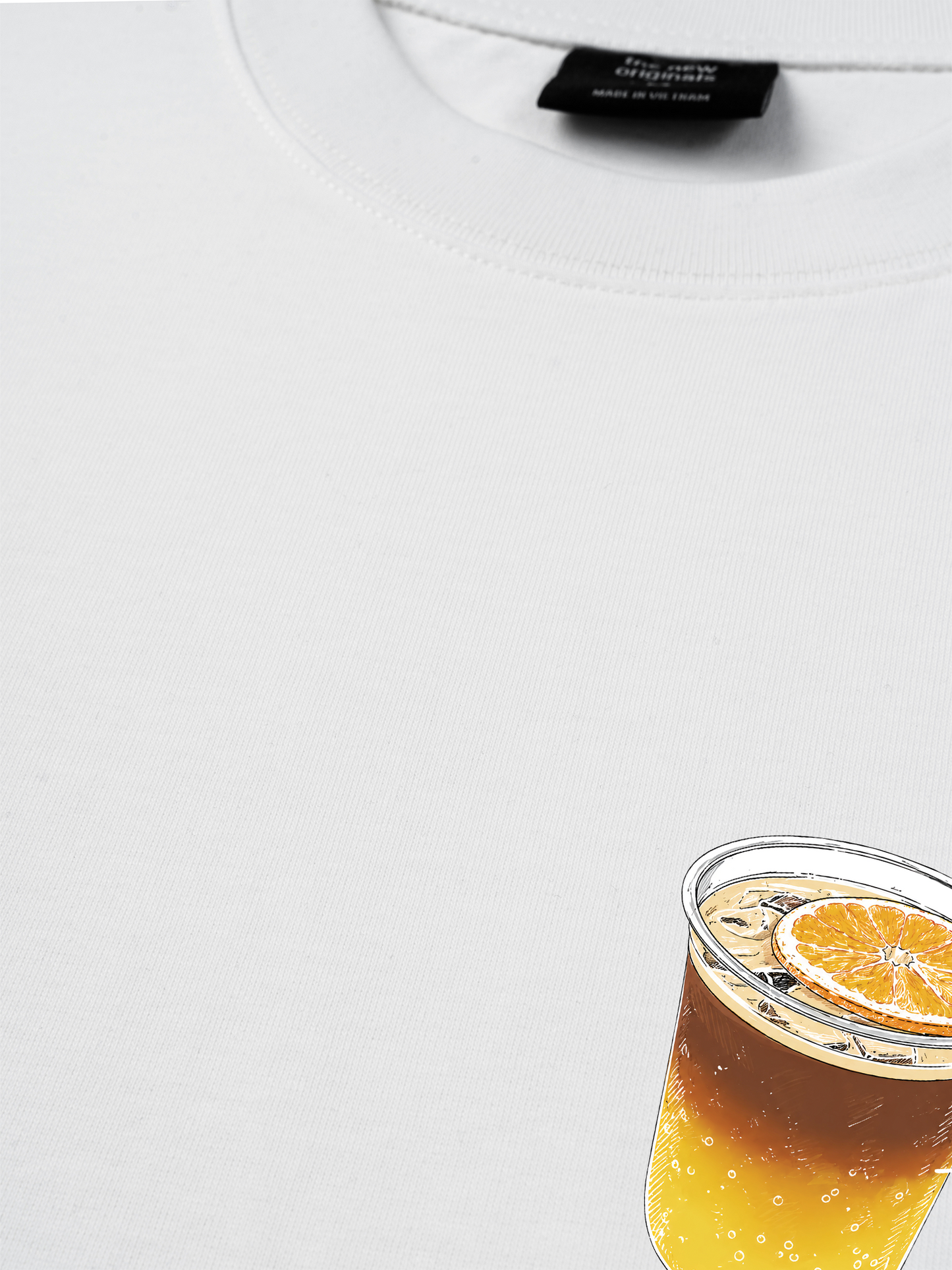 Áo Thun Relaxed Fit Orange Americano