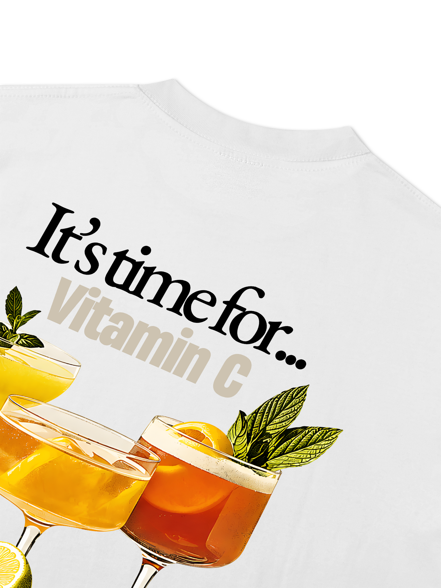 Áo Thun Relaxed Fit It Time For Vitamin C