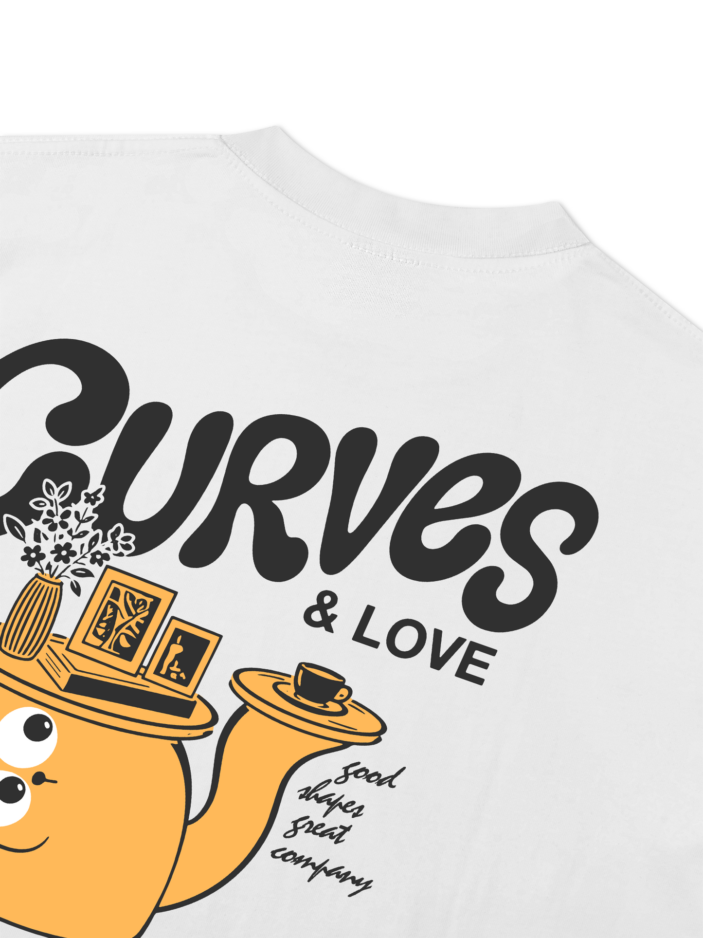 Áo Thun Relaxed Fit Curves And Love