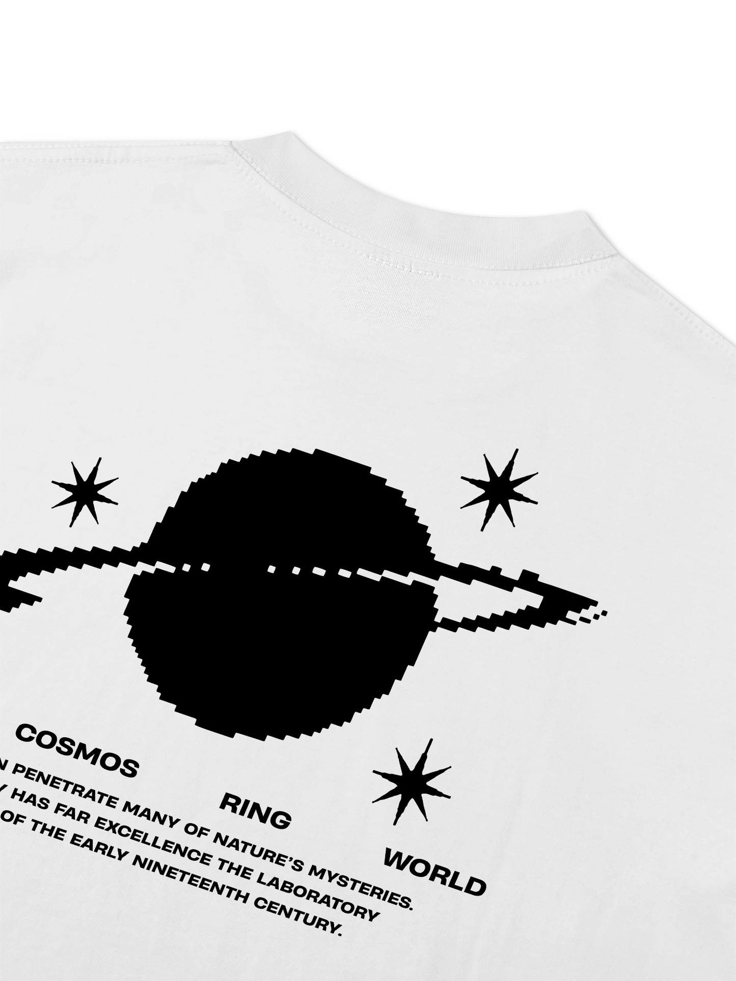 Áo Thun Relaxed Fit Saturn Cosmos Ring World