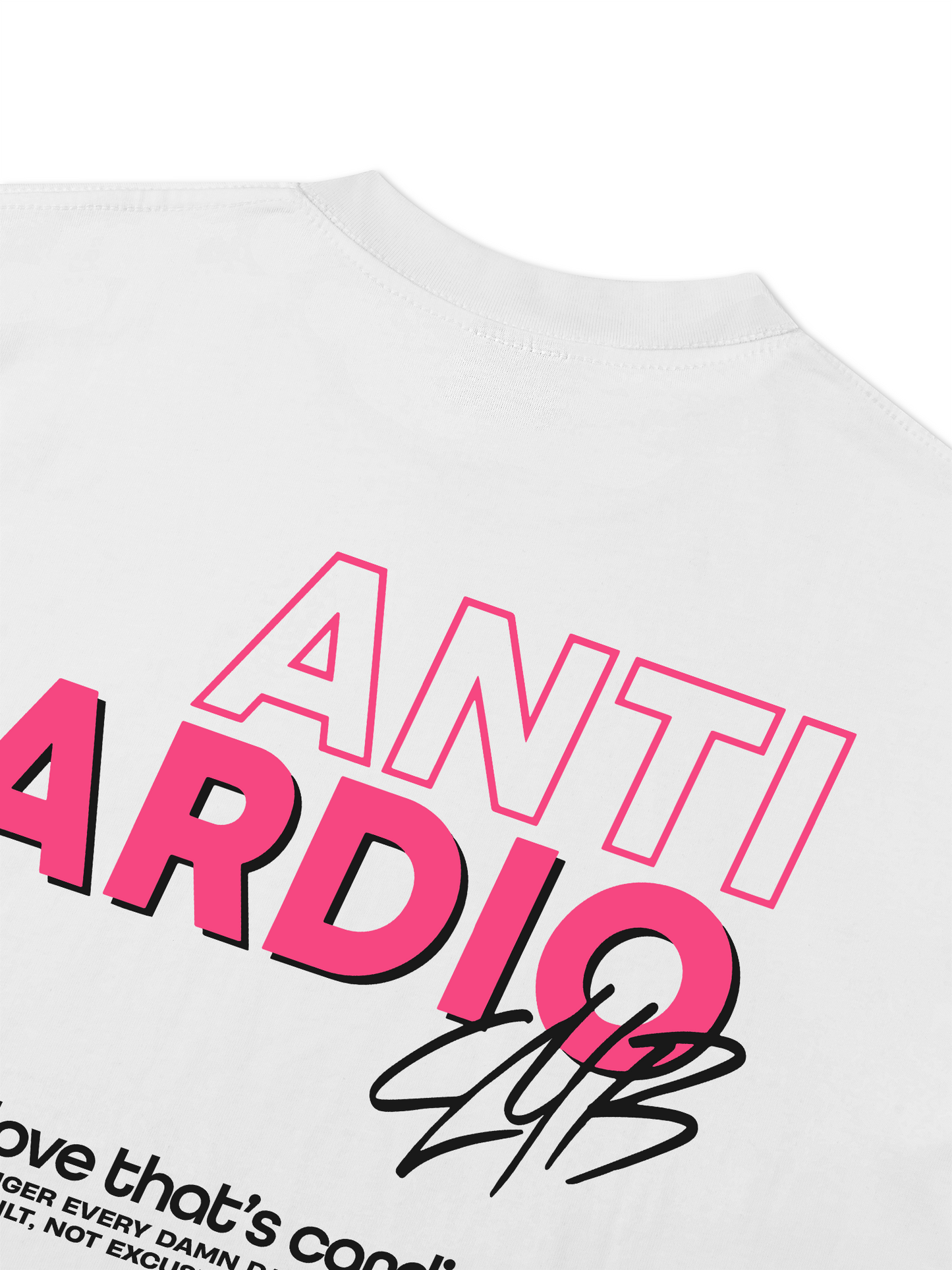 Áo Thun Relaxed Fit Anti Cardio Club