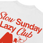 Áo Thun Relaxed Fit Slow Sunday Lazy Club