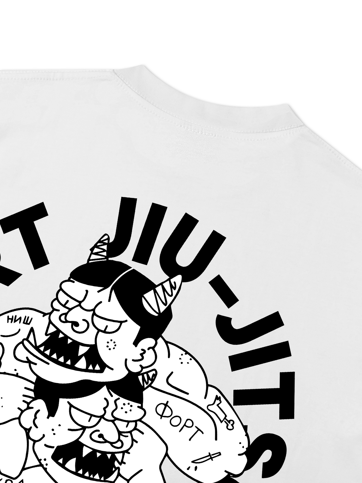 Áo Thun Relaxed Fit Fort Jiu Jitsu