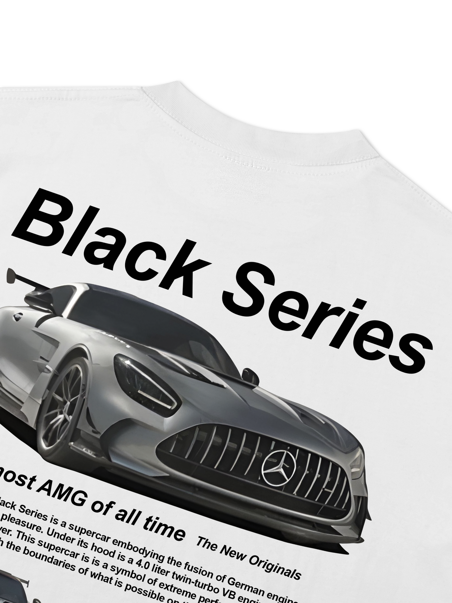 Áo Thun Relaxed Fit CAR Black Series