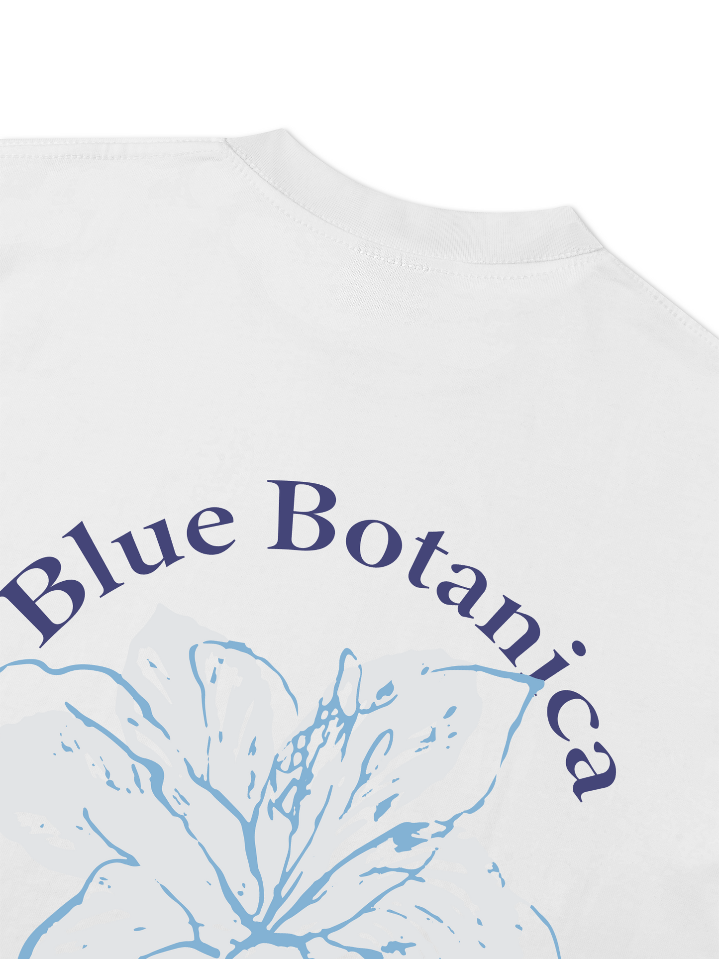 Áo Thun Relaxed Fit Blue Botanica