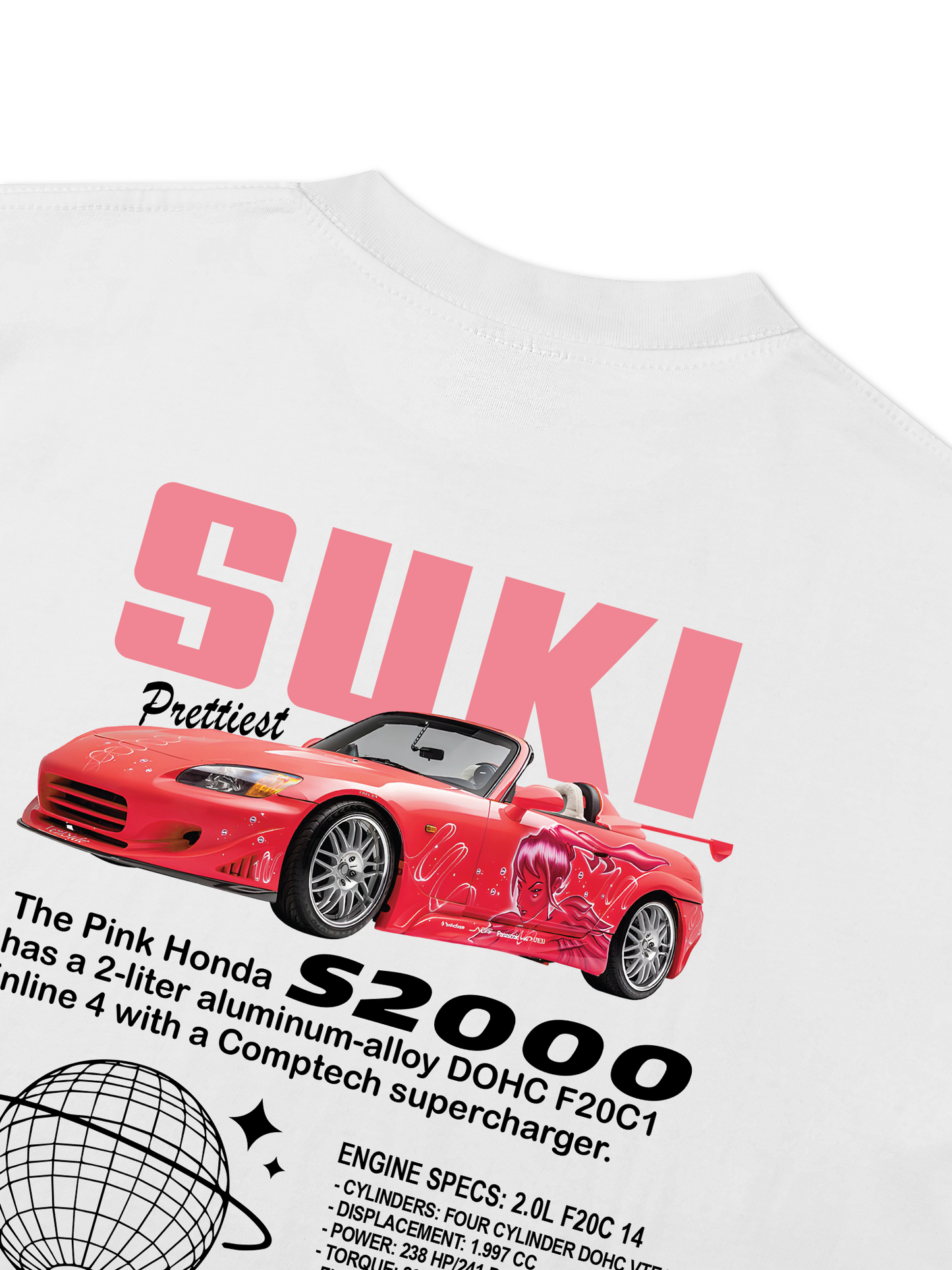 Áo Thun Relaxed Fit CAR Suki