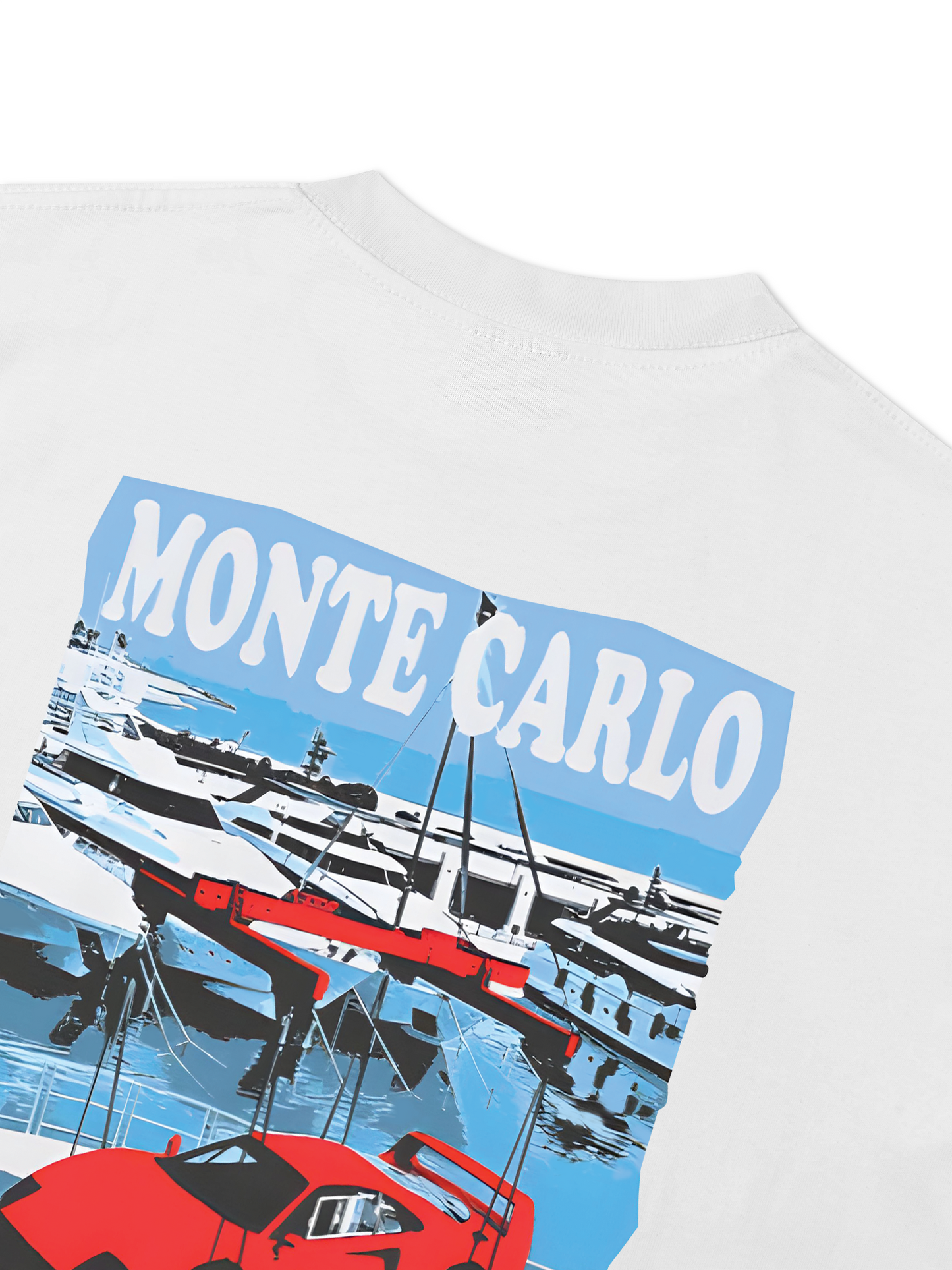Áo Thun Relaxed Fit CAR Monte-Carlo