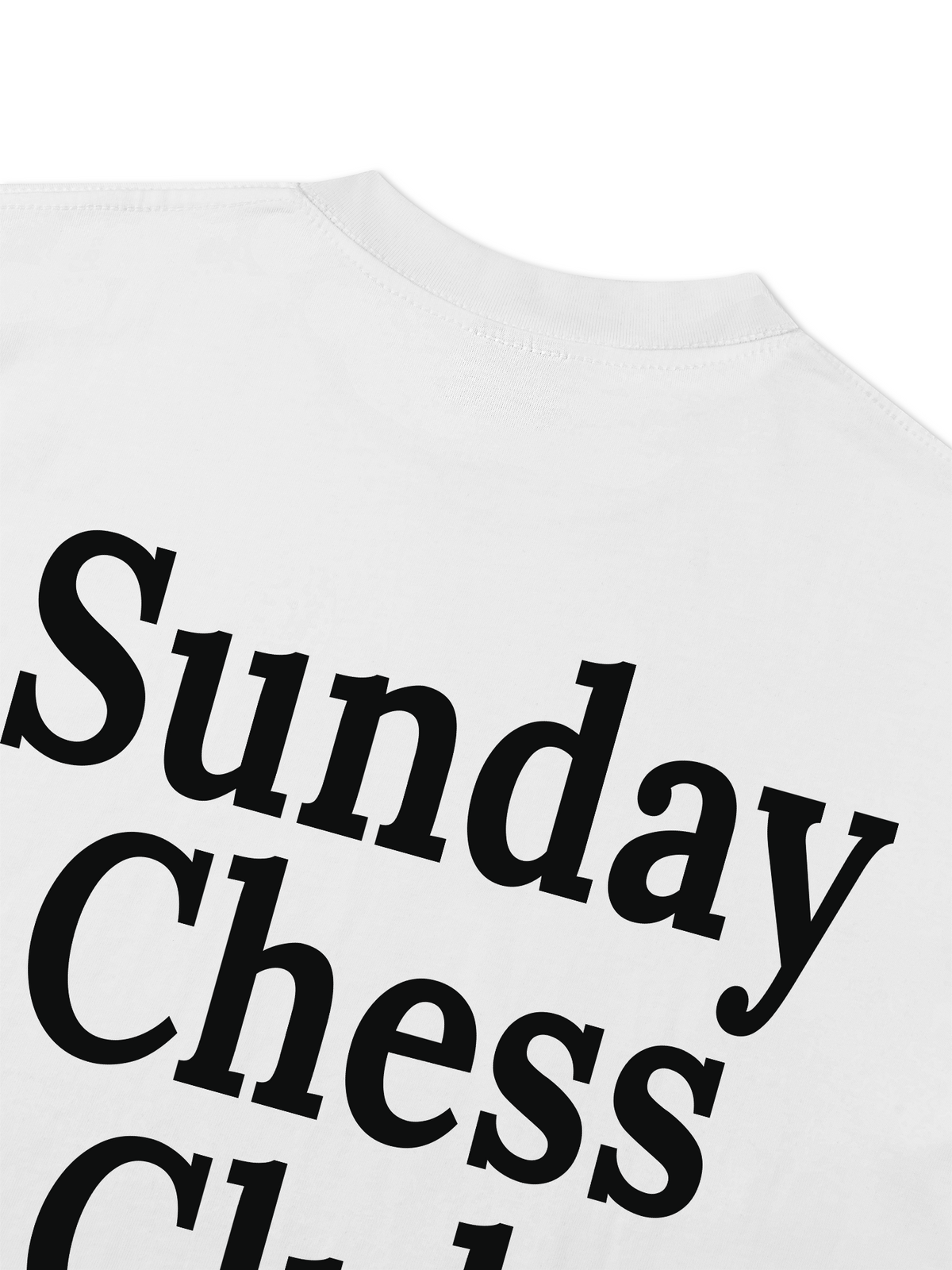 Áo Thun Relaxed Fit Sunday Chess Club