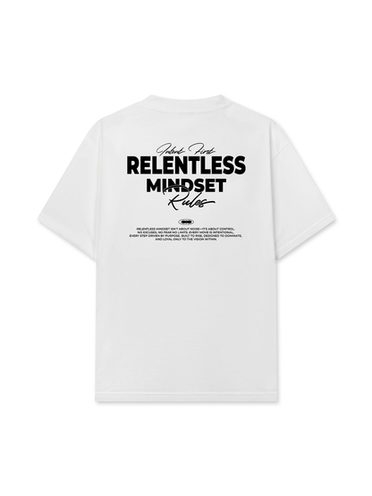 Áo Thun Relaxed Fit Success Story Intent First Relentless Mindset Rules