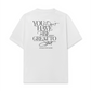 Áo Thun Relaxed Fit Be Bold Start Small Dream Big