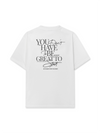 Áo Thun Relaxed Fit Be Bold Start Small Dream Big