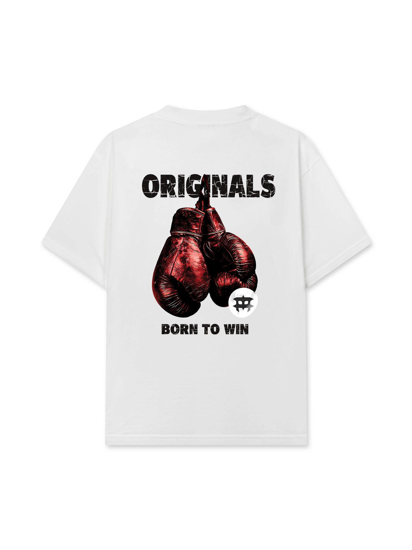 Áo Thun Relaxed Fit Fitnes Boxing Born To Win