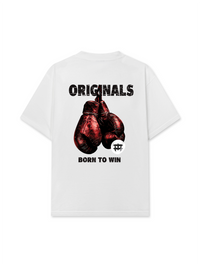 Áo Thun Relaxed Fit Fitnes Boxing Born To Win