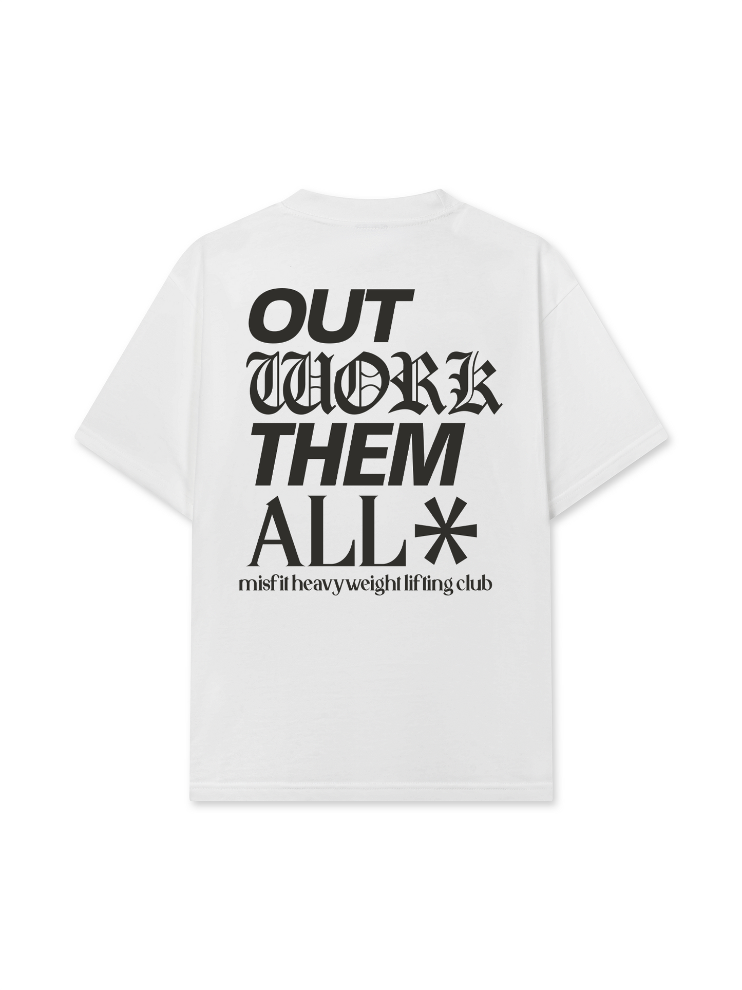 Áo Thun Relaxed Fit Out Work Them All