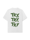 Áo Thun Relaxed Fit Try,Try,Try