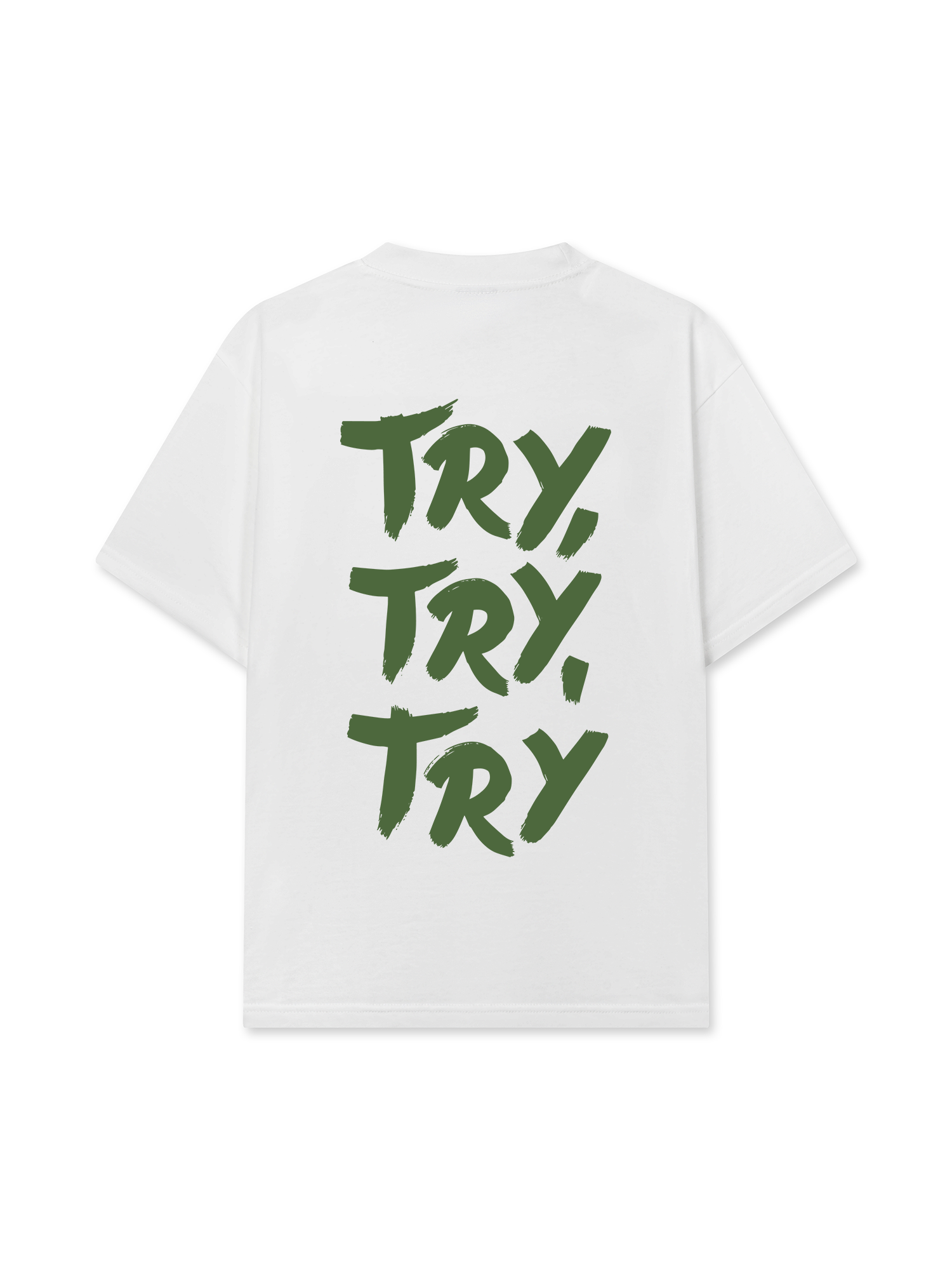 Áo Thun Relaxed Fit Try,Try,Try