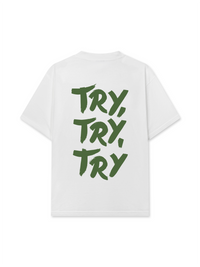 Áo Thun Relaxed Fit Try,Try,Try