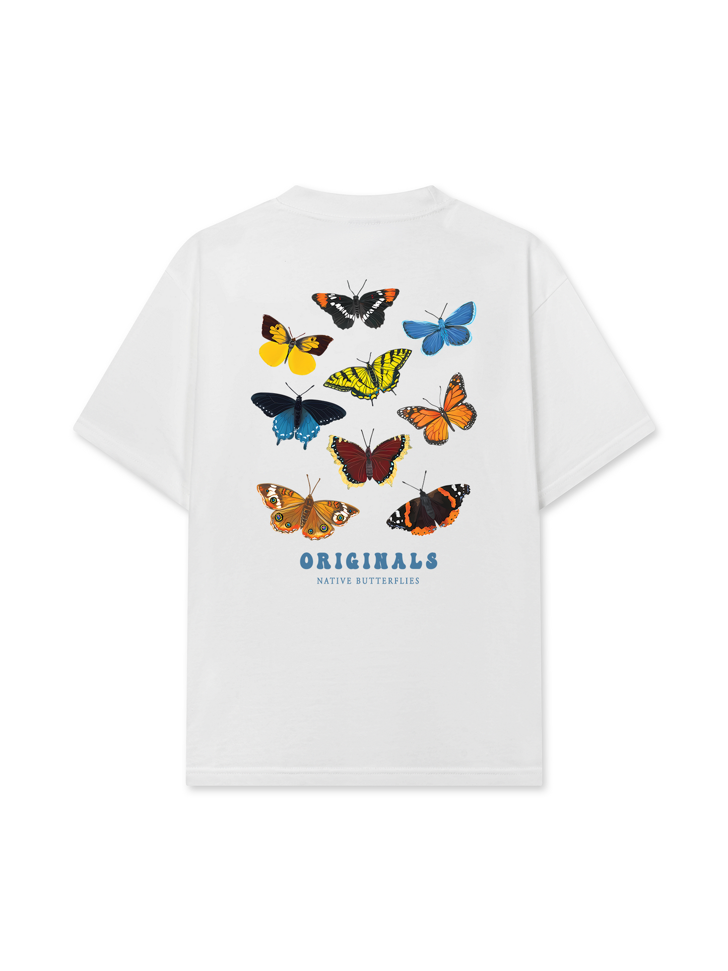 Áo Thun Relaxed Fit Native Butterflies