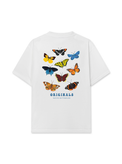 Áo Thun Relaxed Fit Native Butterflies