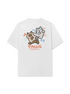 Áo Thun Relaxed Fit Paws Luv Cat Couple