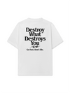 Áo Thun Relaxed Fit Life Vibe Destroy What Destroy You