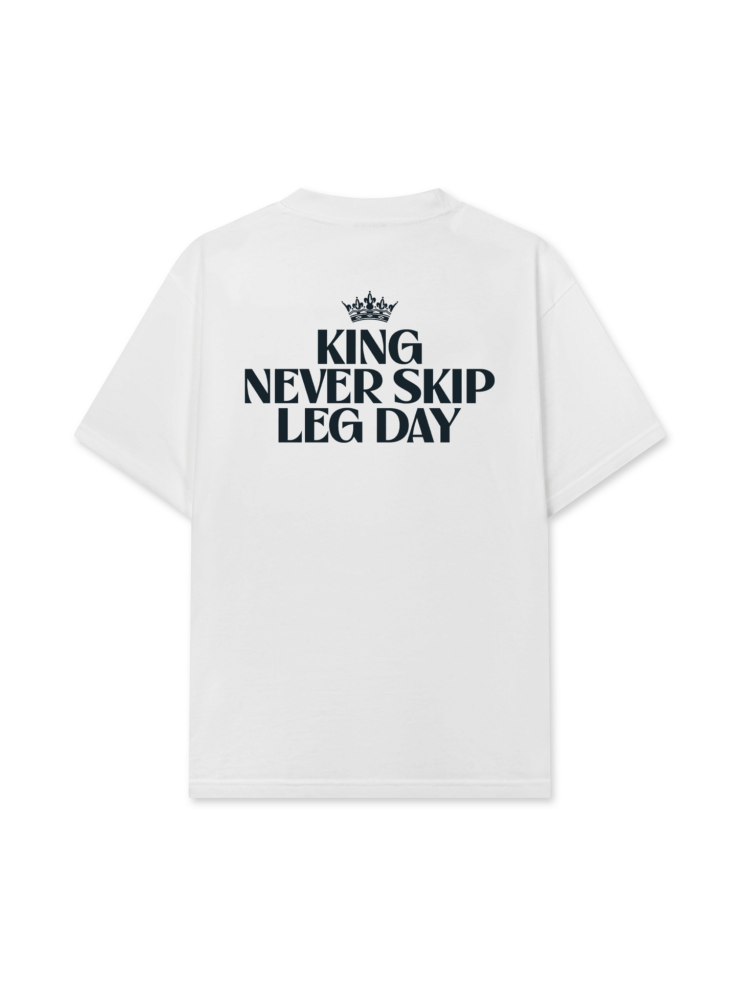 Áo Thun Relaxed Fit King Never Skip Leg Day