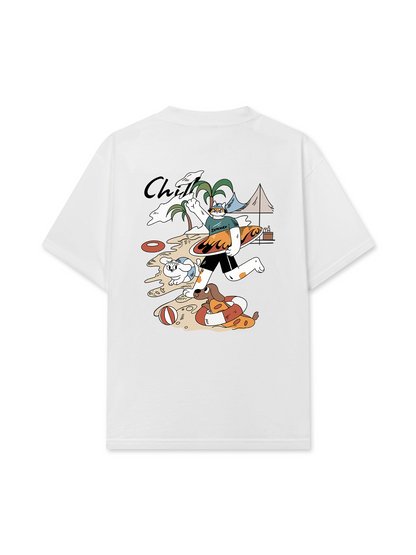 Áo Thun Relaxed Fit Chill Summer