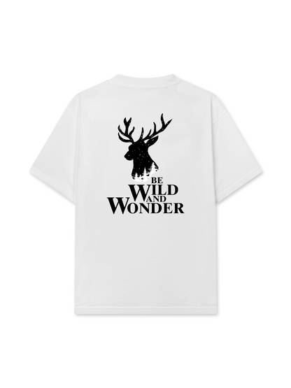 Áo Thun Relaxed Fit Deer Be Wild And Wonder