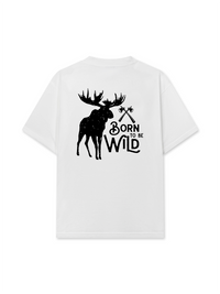 Áo Thun Relaxed Fit Moose Born To Be Wild