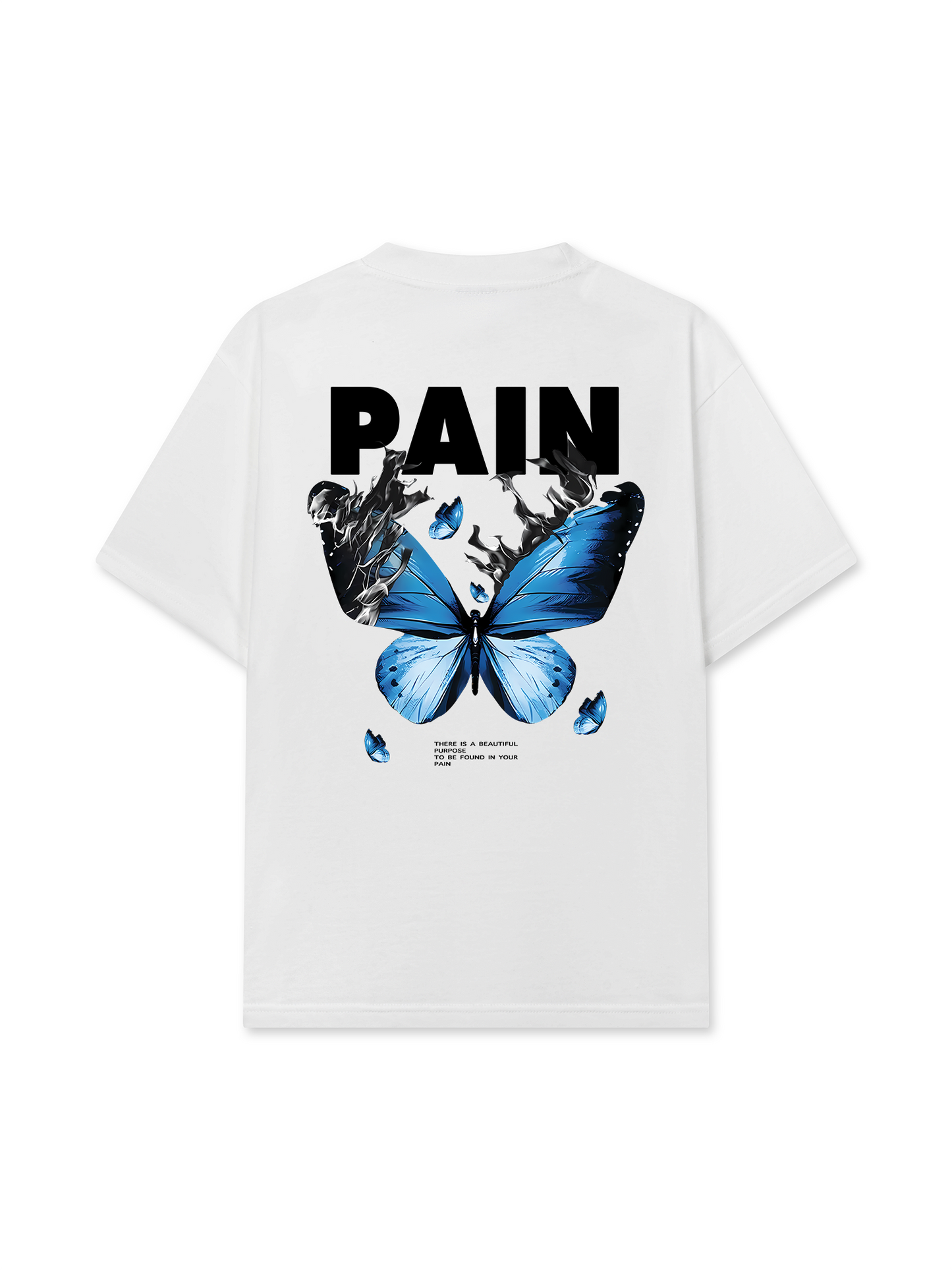 Áo Thun Relaxed Fit Pain Butturfly