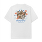 Áo Thun Relaxed Fit Happy Luv Cat Couple