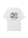 Áo Thun Relaxed Fit Angry Luv Cat Couple