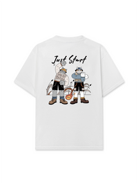 Áo Thun Relaxed Fit Just Start