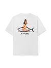 Áo Thun Relaxed Fit Ocean Vibes With Bikini Girl